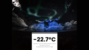 FIVARS 2022 Artist Spotlight: “-22.7°C” Feat Molécule, Now Playing in the Dome
