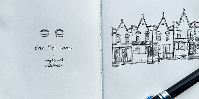 FIVARS 2023: Spotlight on Even You Leave: A Neighborhood Sketchbook