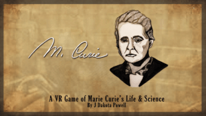 M Curie Poster