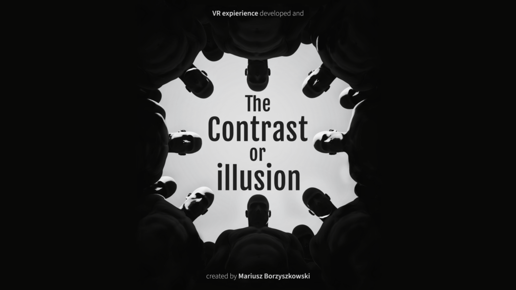 The Contrast or illusion